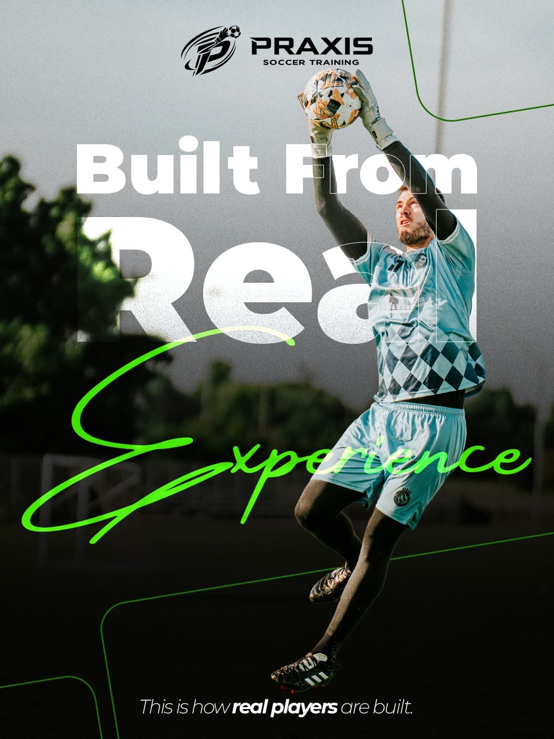 Built from real experience — Praxis Soccer Training
